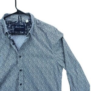 Robert Graham Modern Americana Mens XL Geometric Print Long Sleeve Shirt